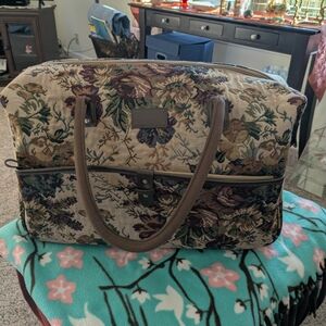 Liz Claiborne Floral Tapestry Women's Bag